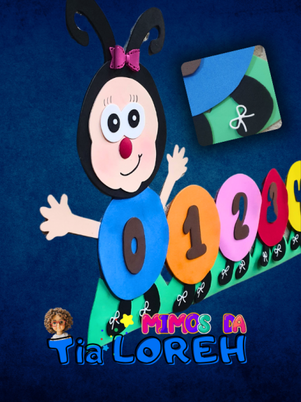 Centopéia Numérica de 1 a 20